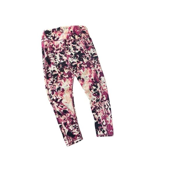 Gaiam Yoga Set Leggings and Exercise Top Multicolor Pre-owned Size Small EUC - Picture 3 of 13